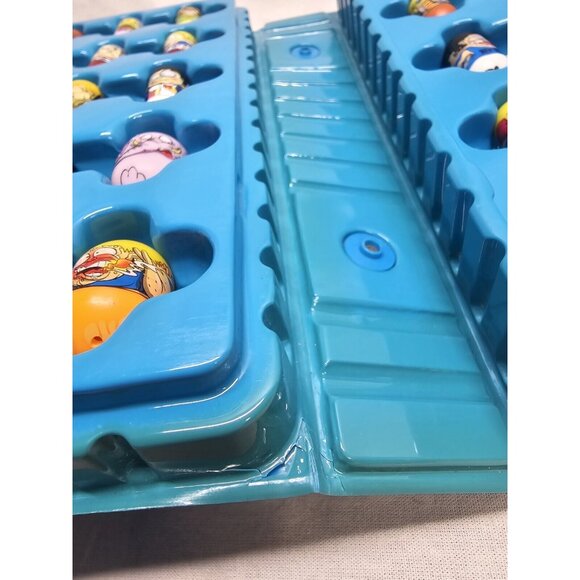 Mighty beanz lot of 48 Beanz And Blue Carrying Case- VINTAGE - Picture 4 of 10